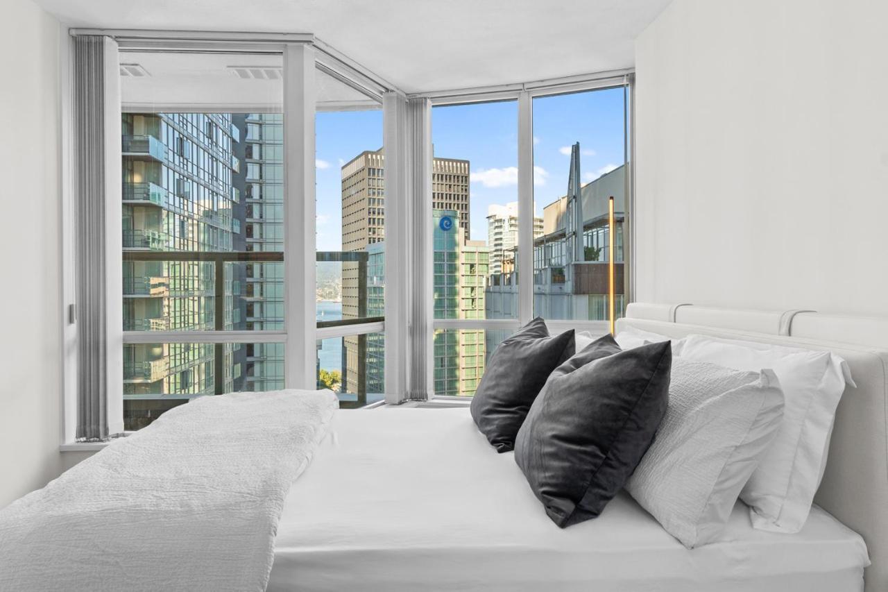 Apartmán Downtown Luxury 1Br Coal Harbour Vancouver Exteriér fotografie